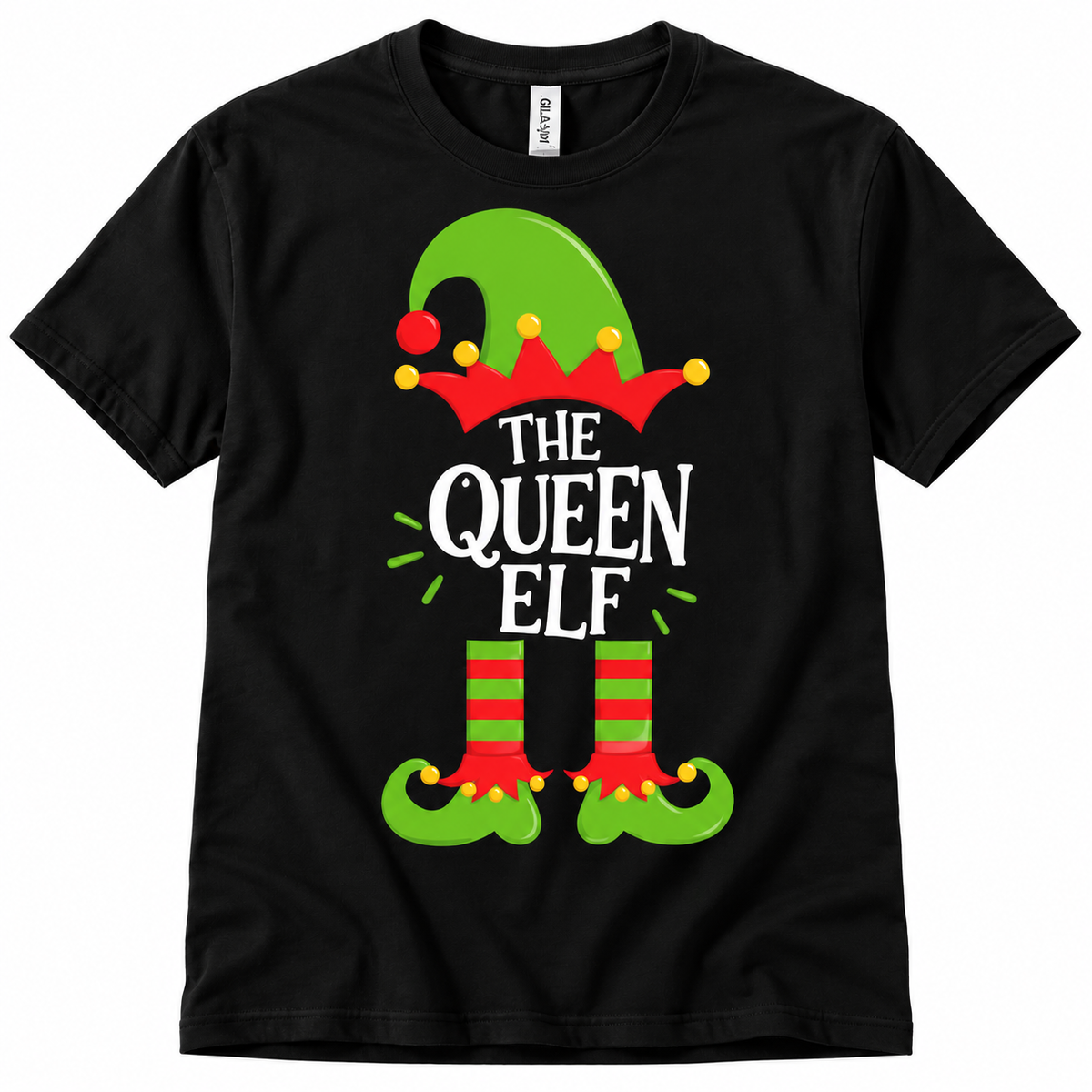 The 'CUSTOM'... Elf Family Funny Christmas T Shirt