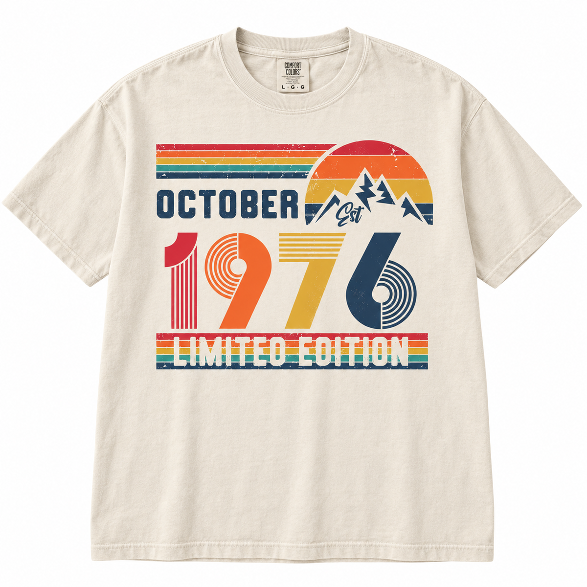 October T Shirt Birthday Vintage | Any Year