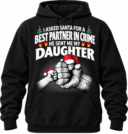 I Asked Santa Best Friend Daughter Funny T Shirt Christmas Gift