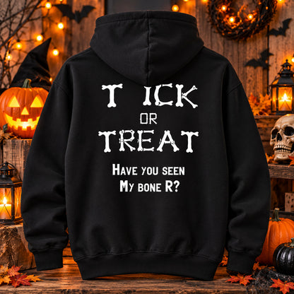 Funny Halloween Shirt – Trick or Treat Bone Joke Tee, Spooky Season Gift