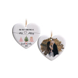 Personalized Our First Christmas As Mr and Mrs Ornament 2025 Wedding